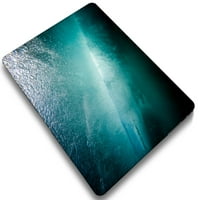 Kaishek Hard Shell CASE pokriva samo kompatibilan rel. Najnoviji macbook zrak s mrežnim ekranom dodirnite ID modela: A M1 A2179 pokrov za crnu tipkovnicu QLXL + crna