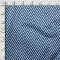 Onuone pamučna kambrska tkaninska tkanina Dijagonalna retračna dekor tkanina od ispisana BTY Wide