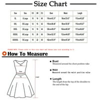 Smihono Clearance Scroeve HIP midi haljine za žene plus veličine Žene mršavi tanki kolor kontrast patchwork