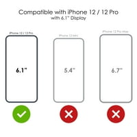 Razlikovanje Clear Shootofofofofofof-a Hybrid futrola za iPhone Pro - Brugnica TPU, akril za zaštitu