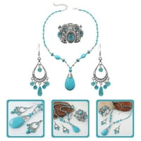 Frcolor boemian nakit struk narukvice Stretch Bangles setovi ogrlice perlirane lančane narukvice prijateljstvo