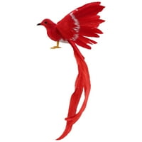Umjetna ptica perja plastična figurica pejzaž ukras ornament Garden Decor Božićna Brital Halloween -