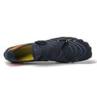 Tenmi ženske muške vodene cipele Bosonofoot aqua čarape Brza suha plaža cipela za cipele čarape za čahure unise lagani povremeni ravni stanovi tamno plavi 8.5