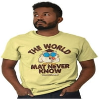 Svet možda nikada ne zna da se grafička majica za muške majice pop, majica majica Mreža M
