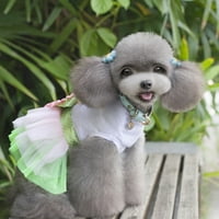 SHLDYBC Dog Gaze haljina suknja kućna ljubimca princeza odjeću Bowknot Dres XL, Dobavljači za rođendanu