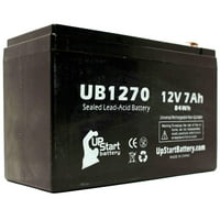 - Kompatibilna ALTRONI SMP3PMP baterija - Zamjena UB univerzalna zapečaćena olovna kiselina - uključuje f do f terminalne adaptere