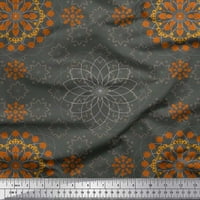 Tkanina Soimoi pamučna patka mandala ukrasna ispis tkanina od dvorišta široka