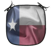 Koentation jastučići sa jastucima od 6, stanje Teksaške zastave sa slobodom Efekat vjetra Ispis, antiklizački