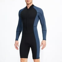 Kupaći kostim za brzo sušenje Jednodijelni vodootporni tanki dio hladno-otporna odjeća L tamno plava