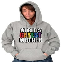 Najveći svjetski majka queer mama hoodie dukserice žene bristične marke 4x