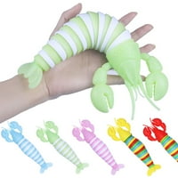 Jastog 3D ispisano zglobno senzorne igračke, igračke jastoga Caterpillar igračke za djecu odrasle igračke