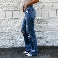 Aaiymet Bell donje traperice za žene Ženske bootcut traperice Visokosti klasični rastezljivi mršavi