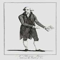 Thomas Paine, 1737-1809. Američki pisac i politički pambljeni na engleskom jeziku i otac osnivača Sjedinjenih