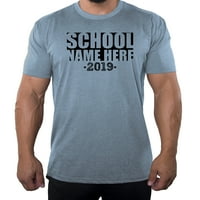 Majice starijih muškaraca, klasa prilagođenih majica, majice za diplomiranje - škola
