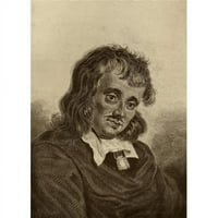 Posterazzi DPI1857611LERGE Paul Scarron 1610 - Francuski pjesnički dramatičar i romanopisac iz knjige