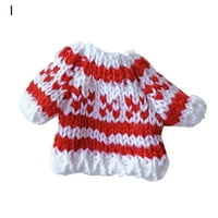 Pnellth lutka kostim street xmas stil DIY plišani džemper za lutke BJD isporučuje dekorativno lijepo