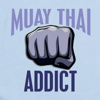 Cafepress - Muay Thai Addict Dojenčad Bodysuit - Beby Light BodySuit, Veličina Novorođenčad - meseci