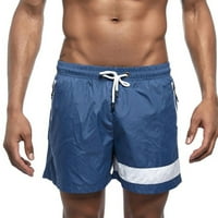 Muške opružne i ljetne hlače spajanje sportske hlače u boji plivajuća pantalona i plaže surfanje modnih