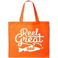 Reel Great otac pamučna platna torba torba