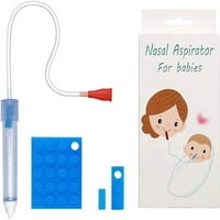 Aspirator za bebe nazali sa higijenskim filtrima, sluzi za aspirator za bebu, čišćenje i zagušene zagušenja