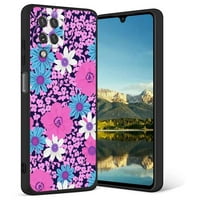 Whimmical-Goth-Floralpng-Telefon za telefon Samsung Galaxy A za žene Muškarci Pokloni, Mekani silikonski