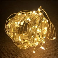 Condiclusy String Light Sigurna vodootporna bakrena žica bakarna svjetla za božićni dekor