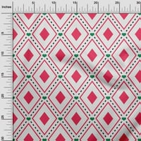 Onuone pamučna svila magenta tkanina Provjerite haljinu materijal tkanina za ispis tkanina sa dvorištem