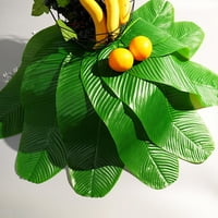 Hesoicy list umjetni list svježi voditelj otporni na vrijeme otporan na vrijeme lijepe fau banana listovi