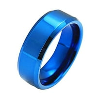 Frehsky prstenovi moda jednostavne unise ljubitelje od nehrđajućeg čelika zrcalo prstenje nakit pokloni