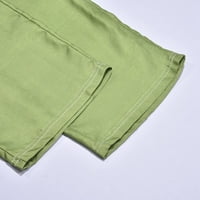 Eashery Men Hlače Ležerne prilike Stretch Comfort Stretch Pamuk Chino Halts Comfort Cargo Pant Dukset