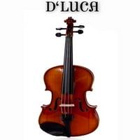 'Luca Meister Ebony ugrađen početnik violin odijelo 1 10