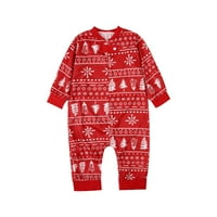 Božićne pidžame za obiteljske božićne pidžame koje odgovaraju porodici za odrasle djeca pidžama setovi