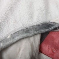 Flannel baca pokrivač sive bivolo drvorjack plaid uzorak ispis uzorka Provjerite bijeli flanel lagana