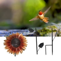 Mali hummingbird uvlakač, suncokret viseći hramne ptice velikih kapaciteta Metalni profesionalac za popločani dio vrtla