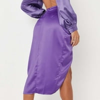 Ženske suknje i haljine Clearence New Fashion Casual Bag HIP kratka suknja Visoko struk patentni zatvarač