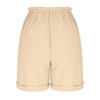 Yuwull Womens Pješačke kratke hlače 7,5 Teretne kratke hlače Ljeto Brze suhe teretane kratke hlače Stretchy