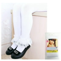Bijele djevojke dječje nožne tajice plesne čarape pantyhose balet boje male 1-3