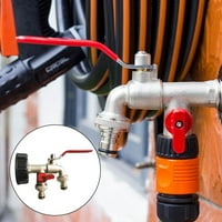 Papaba slavina, mesingani ventili Dodirnite adapter slavine Home Vrtni konektor za cijev za IBC rezervoar za vodu