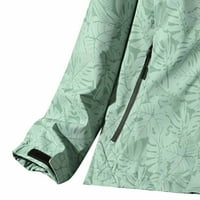 Elaililye Modni zimski kaputi za žene Vodootporni vjetar na otvorenim parovima Jednoslojna jakna Casual
