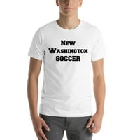 2xl Nova pamučna majica s majicom s majicama u Washingtonu nogometne kratke rukave po nedefiniranim