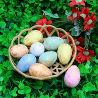 Hariumiu Easter Vivid Svečano Dodirnite Umjetno uskrsnog jaja Polikyrene Stiropoam Prekrasna simulacija Uskršnja jaje za zabavu