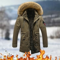 kpoplk muški zimski kaput topla puffer jakna topla zimska izolirana voda otporna na vjetrovsku kaputu