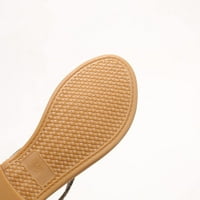 Ženske sandale elastične strapljene gudačke guzice za gležnjeve za gledanje Flip Flip Flops Ljetna plaža