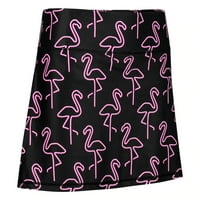 Neon Flamingos Dame Active Skort by Readygolf