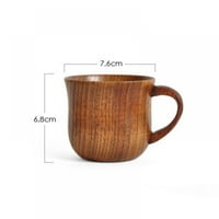 Drvene čajne šalice sa drškom, šolja za vodu za kavu na otvorenom Putni čaj Čaj za kampiranje