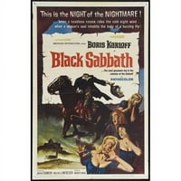 Pop kultura Grafika Movej Black Sabbath Movie Poster Print, 40