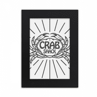 Sketch Crab Morski organizam Radial Desktop Foto okvir Slika Prikaz umjetničkog slika