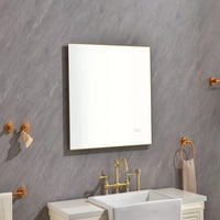LED ogledalo u kupaonici ispraznost ogledalo sa stražnjim svjetlom, zidna montaža Anti-maf memorija