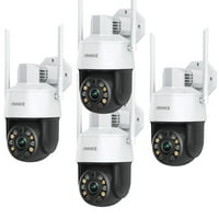 5MP PTZ WiFi Sigurnost CCTV kamera s FT infracrvenom noćnom vizijom AI Ljudsko otkrivanje Automatsko praćenje dvosmjerni audio