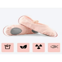 Colisha Žene Udobne cipele na baletnim stanovima Ples lagane papuče Yoga nepusnice ravne cipele